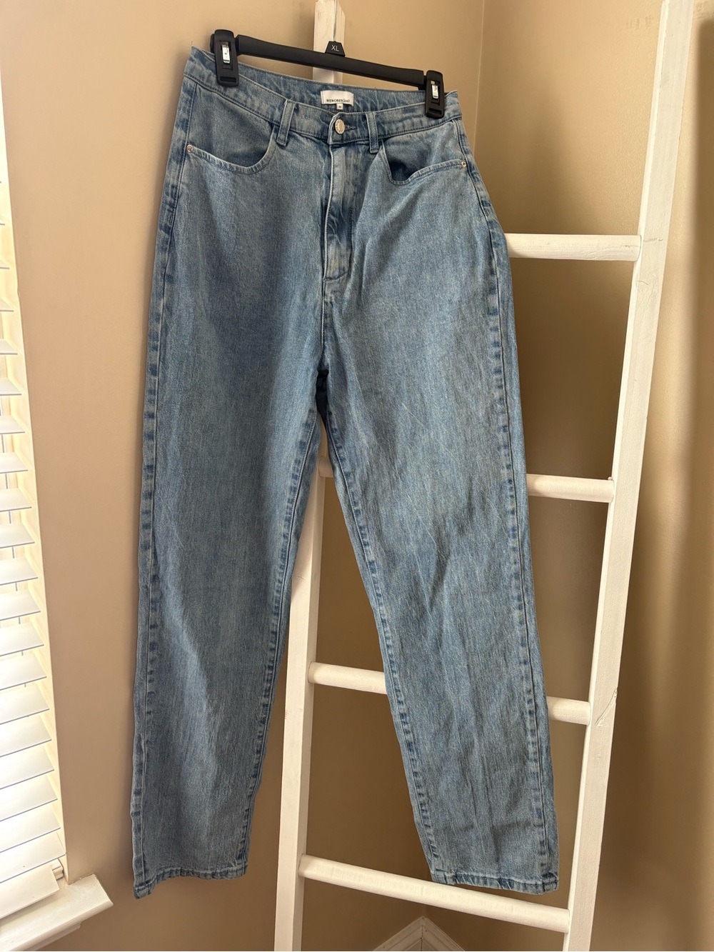 WeWoreWhat Light Blue High-Rise Jeans